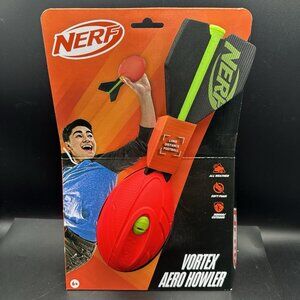 Nerf Vortex Aero Howler Soft Long Distance Foam Football All Weather Ages 6+